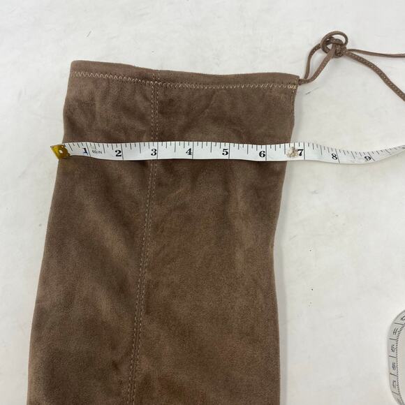 Steve Madden Over the Knee Stretch Suede Boots Womens Size 6.5 - Picture 6 of 8